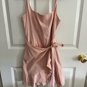 Dusty pink dress